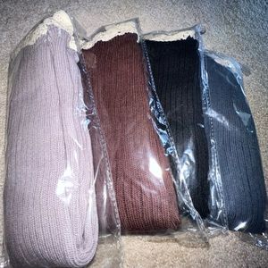 Pack of 4, knee high socks